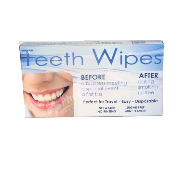Teeth Wipes 8 pcs pharmaholic