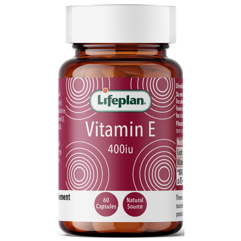 Lifeplan Vitamin E 400iu