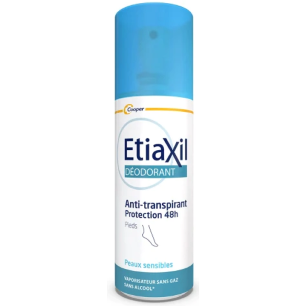 Etiaxil Deodorant Antitranspirant Protection 48h Feet Spray 100 ml