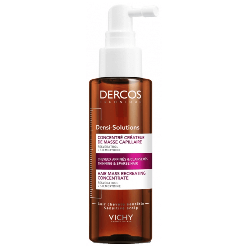 Vichy Dercos Densi-Solutions Hair Mass Recreating Concentrate 100ml ...