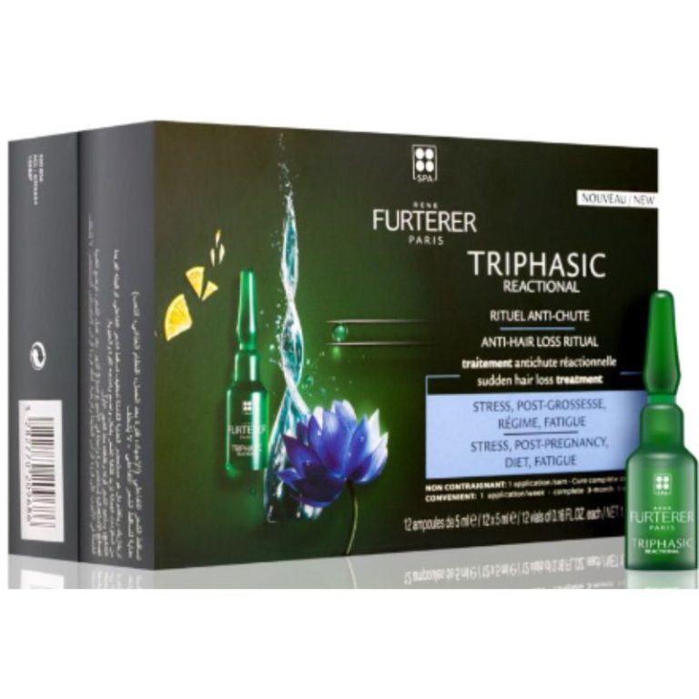 Rene Furterer Triphasic Reactional AntiHair Loss Ritual 12 ampoules x