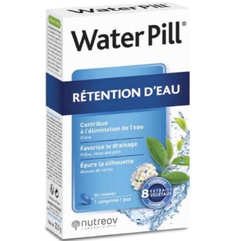 Nutreov WaterPill Retention 30 tablets pharmaholic